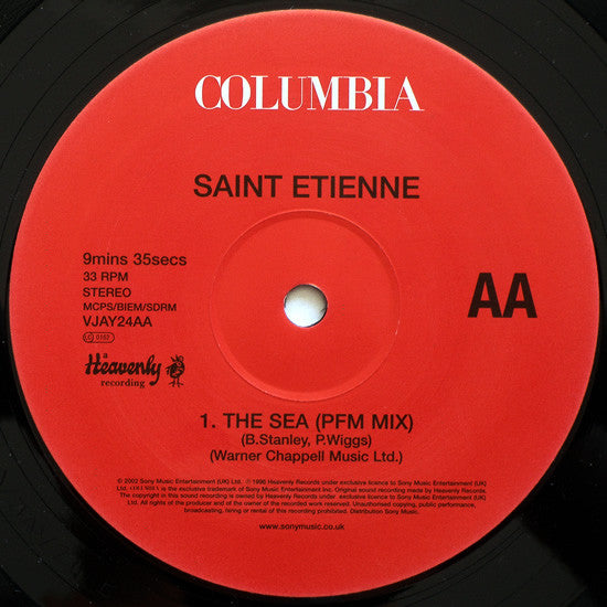 Saint Etienne : Only Love Can Break Your Heart / The Sea (12")