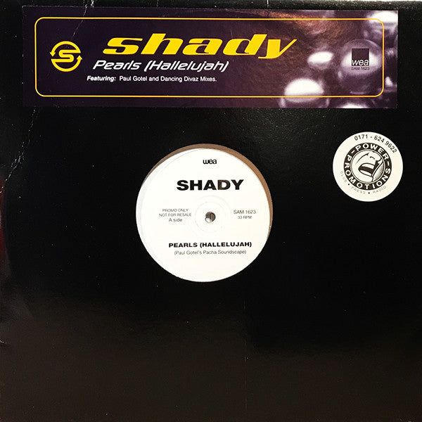 Shady (6) : Pearls (Hallelujah) (2x12", Promo)