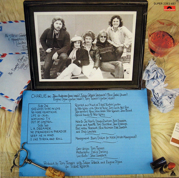 Charlie (5) : Lines (LP, Album)