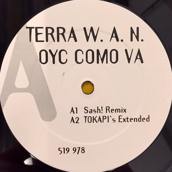 Terra W.A.N. : Oye Como Va (12", Promo)