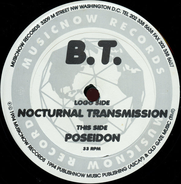 BT : Nocturnal Transmission (12")