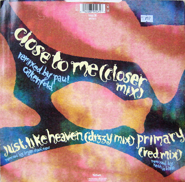 The Cure : Close To Me · Remix (12", Single)