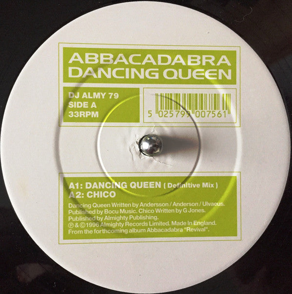 Abbacadabra : Dancing Queen (12", Promo)