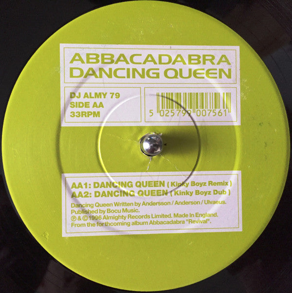 Abbacadabra : Dancing Queen (12", Promo)