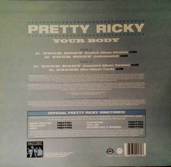 Pretty Ricky (2) : Your Body (12")