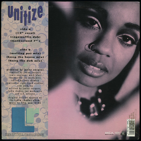 Lydia Rhodes Featuring Top Cat (16) : Unitize (12", Single)