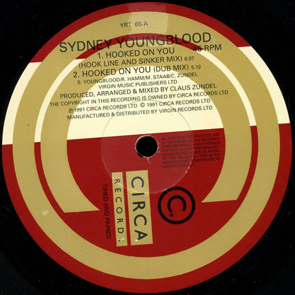 Sydney Youngblood : Hooked On You (12")