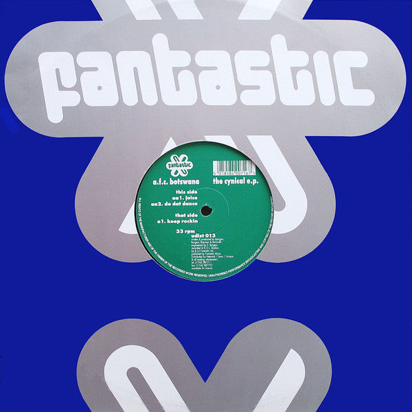 A.F.C. Botswana : The Cynical E.P. (12", EP)