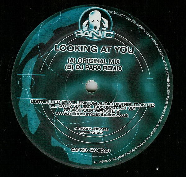Unknown Artist : Looking At You (12")