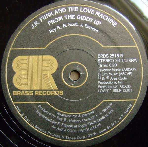 J.R. Funk & The Love Machine : Good Lovin' (12")