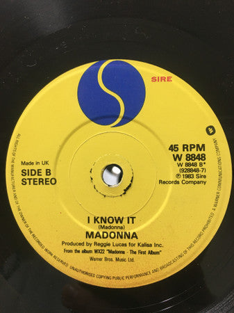 Madonna : Dress You Up (7", Single, EMI)