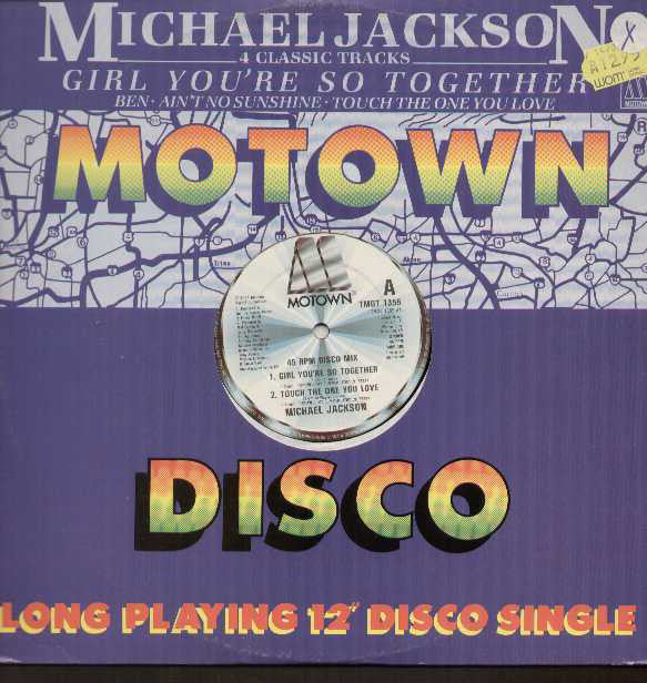 Michael Jackson : Girl You're So Together (12")