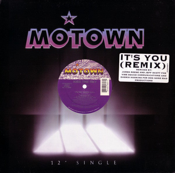 Kiss The Sky : It's You (Remix) (12")
