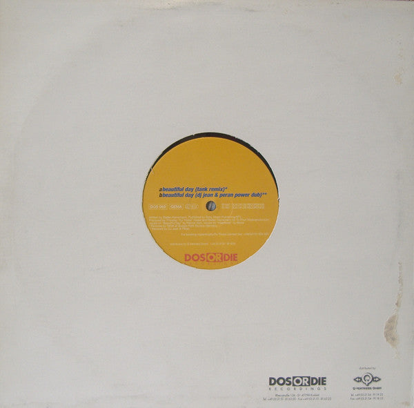 Hypertrophy : Beautiful Day (Remixes) (12")