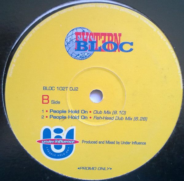Under Influence : People Hold On (12", Promo)