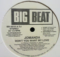 Jomanda : Don't You Want My Love (12", Promo)