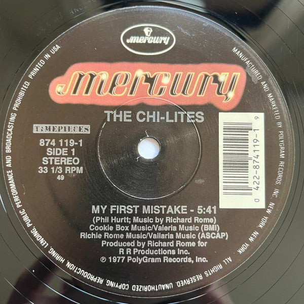 The Chi-Lites / Bohannon* : My First Mistake / Let's Start The Dance (12", RE)