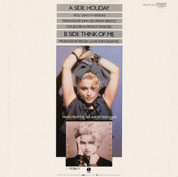 Madonna : Holiday (12", Single, RE, Chr)