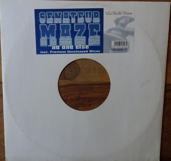 Senateur Maze : No One Else (12")
