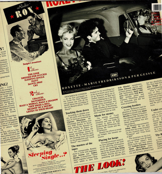 Roxette : Look Sharp! (LP, Album)