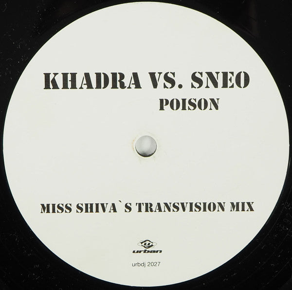 Khadra Bungardt vs. Eric Sneo : Poison (12")