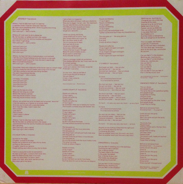 The Who : It's Hard (LP, Album)