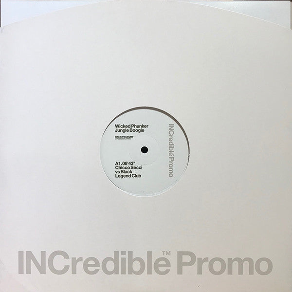 Wicked Phunker : Jungle Boogie (12", S/Sided, Promo)