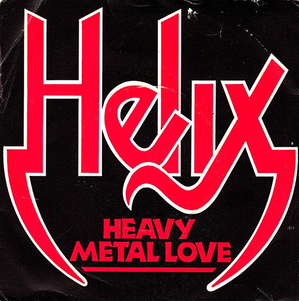 Helix (3) : Heavy Metal Love (7", Single)