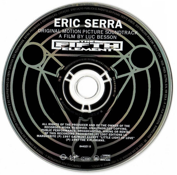 Eric Serra : The Fifth Element (Original Motion Picture Soundtrack) (CD, Album)