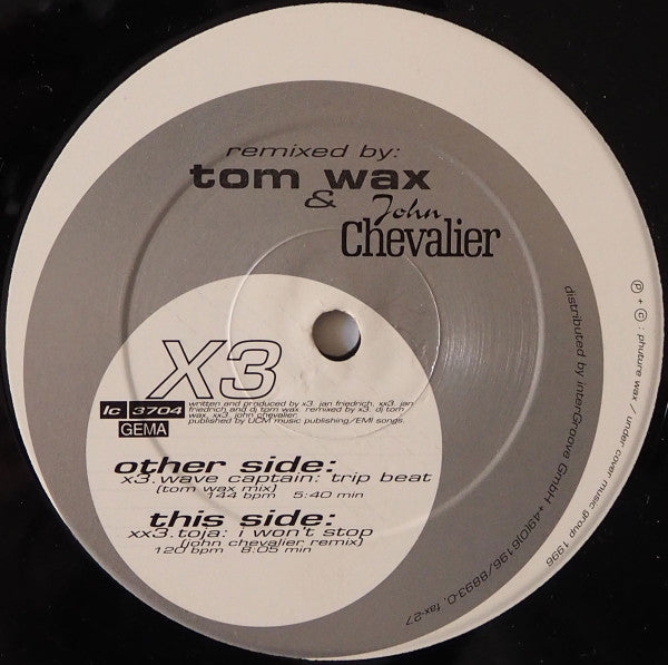 Wave Captain / Toja : Trip Beat / I Won't Stop (Remixes) (12")