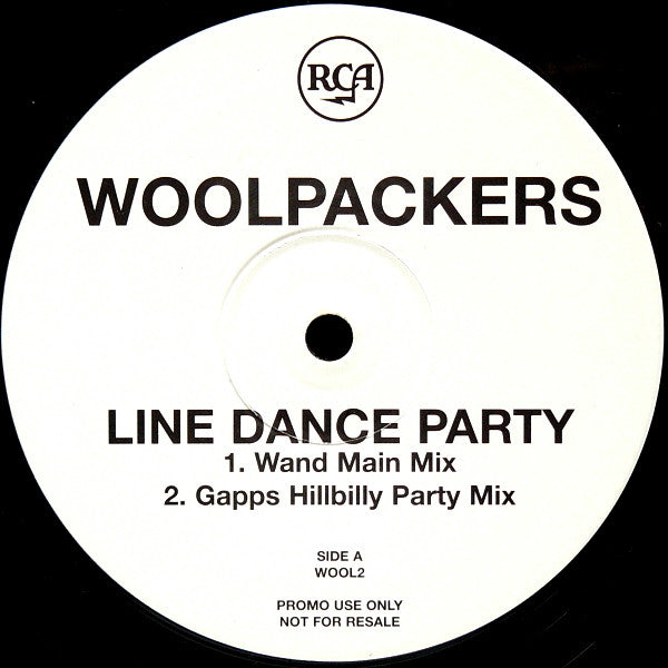 The Woolpackers : Line Dance Party (12", Promo)