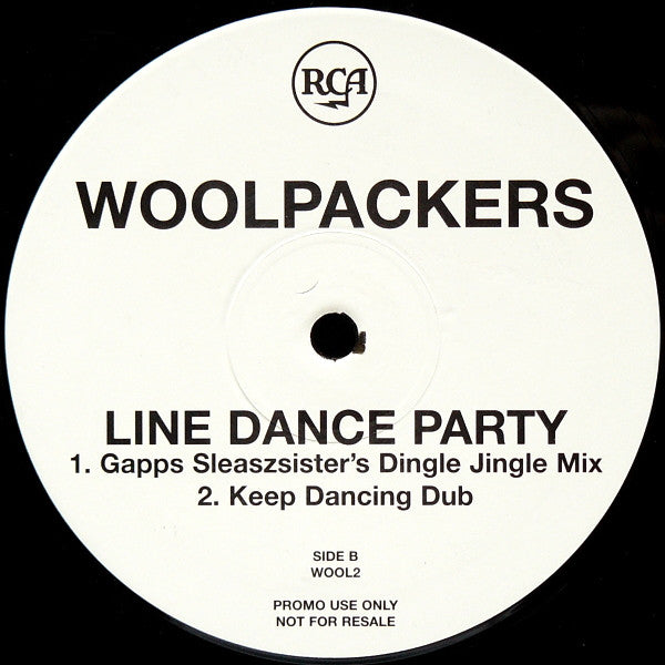 The Woolpackers : Line Dance Party (12", Promo)
