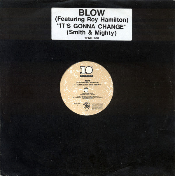 Blow Featuring Roy Hamilton : It's Gonna Change (12")