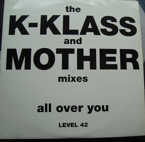 Level 42 : All Over You (2x12", Single, Promo)