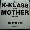 Level 42 : All Over You (2x12", Single, Promo)