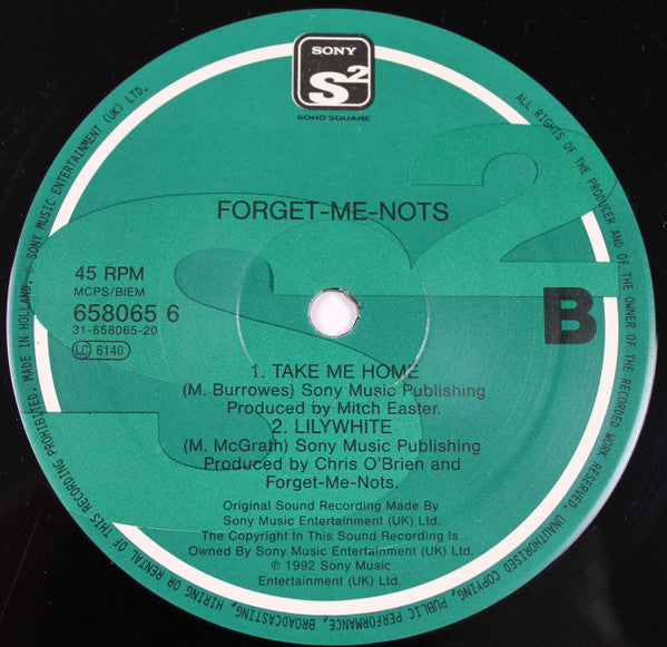 Forget Me Nots : Soap Singer's Beat (12", Single)