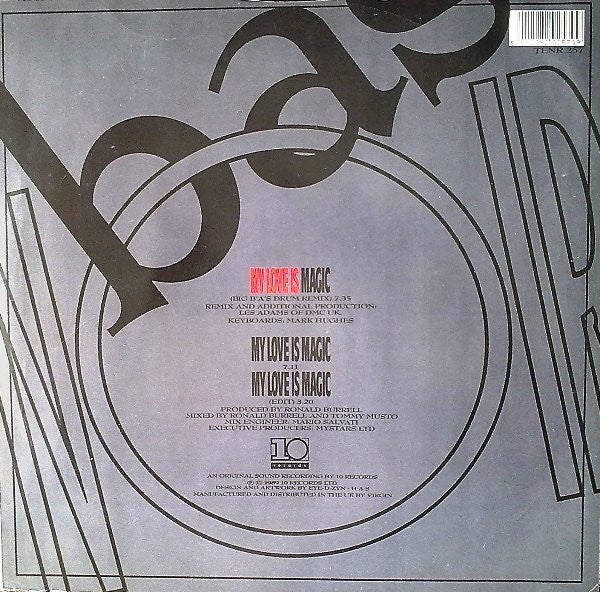 Bas Noir : My Love Is Magic Remix (12")