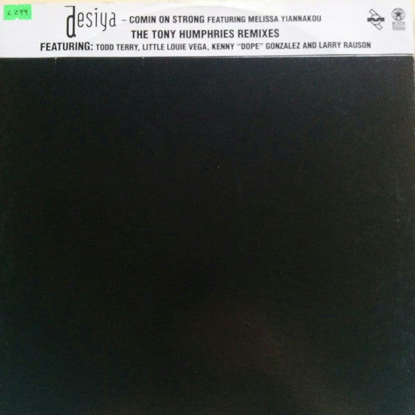 Desiya : Comin' On Strong (The Tony Humphries Remixes) (12")