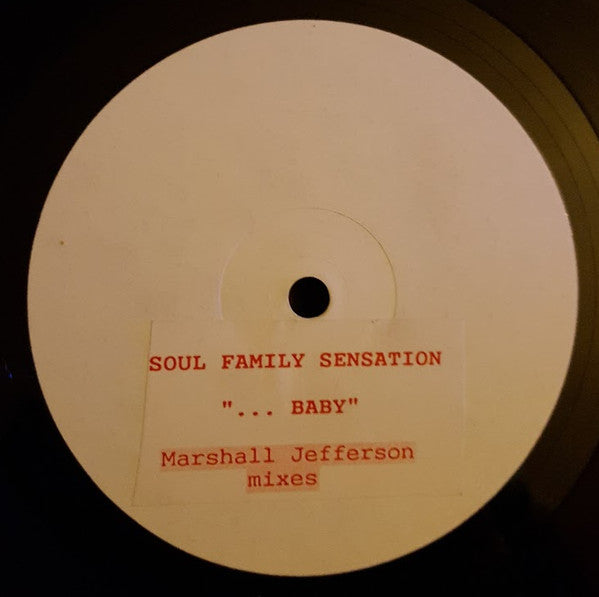 Soul Family Sensation : I Don't Even Know If I Should Call You Baby (12", W/Lbl)