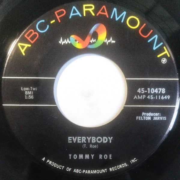 Tommy Roe : Everybody (7", Single)