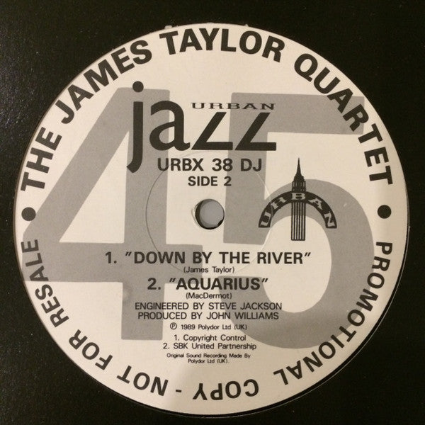 The James Taylor Quartet : Break Out (12", Single, Promo)