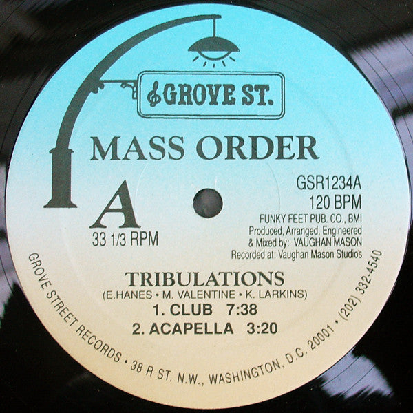 Mass Order : Tribulations (12")