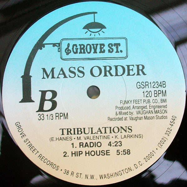 Mass Order : Tribulations (12")