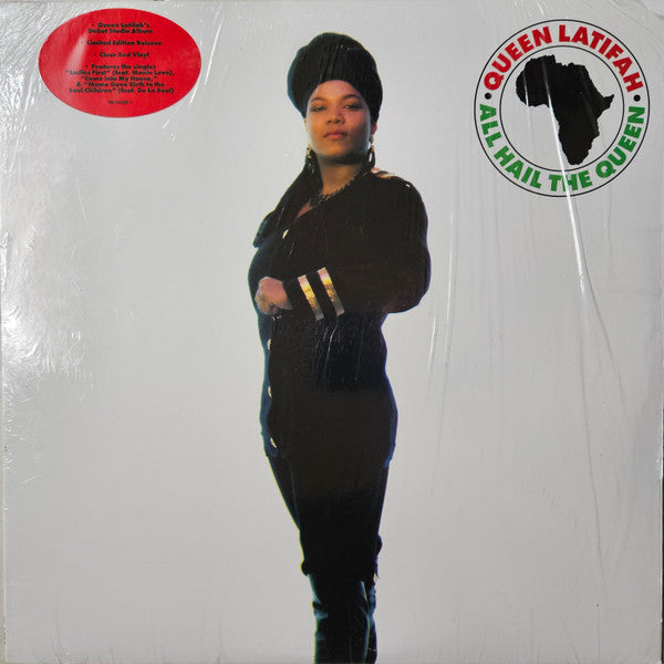 Queen Latifah : All Hail The Queen (LP, Album, Ltd, RE, Red)