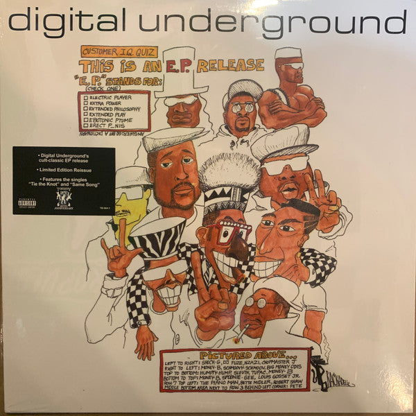 Digital Underground : This Is An E.P. Release (12", EP, RE)
