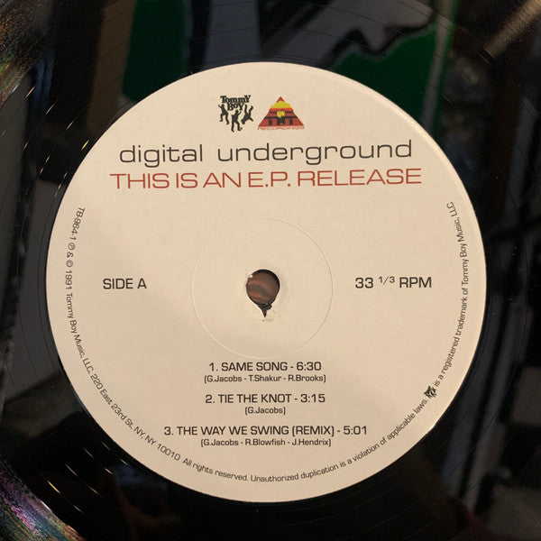 Digital Underground : This Is An E.P. Release (12", EP, RE)