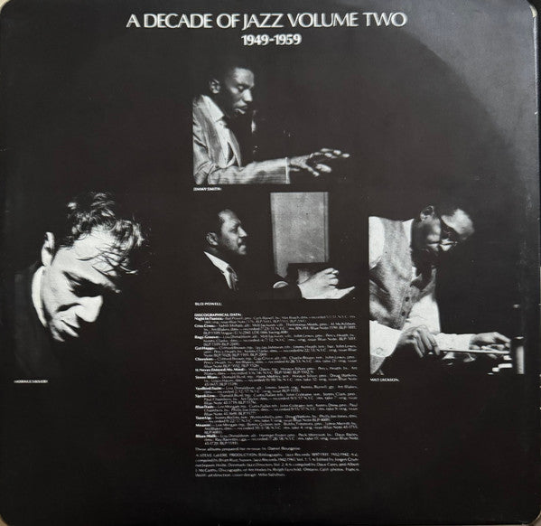 Various : A Decade Of Jazz Volume Two (1949-1959) (2xLP, Comp, RE)