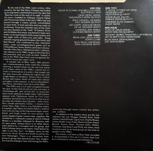 Various : A Decade Of Jazz Volume Two (1949-1959) (2xLP, Comp, RE)