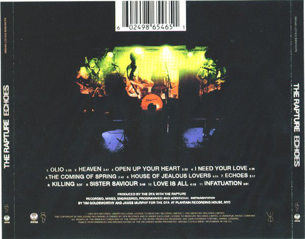 The Rapture : Echoes (CD, Album)