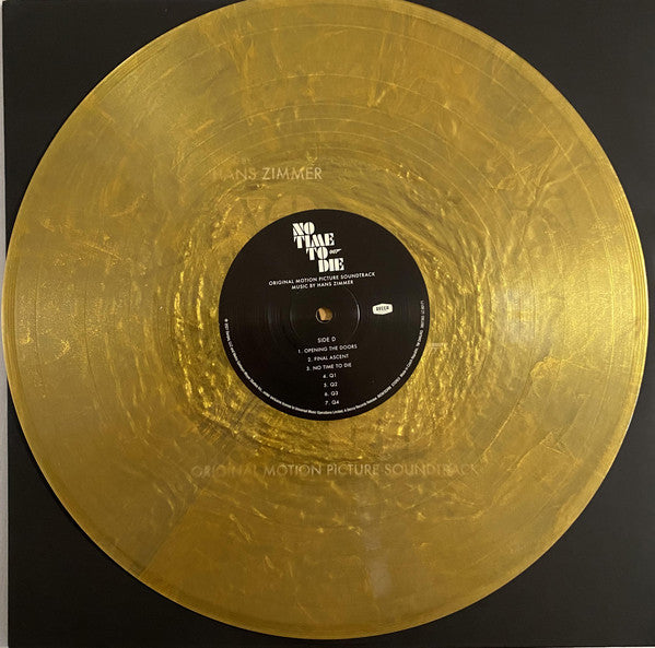 Hans Zimmer : No Time To Die (Original Motion Picture Soundtrack) (2xLP, Album, Ltd, Gol)